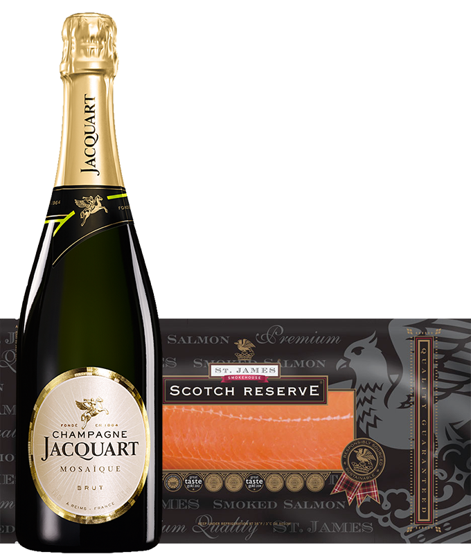 Lachs & Champagner Genusspaket