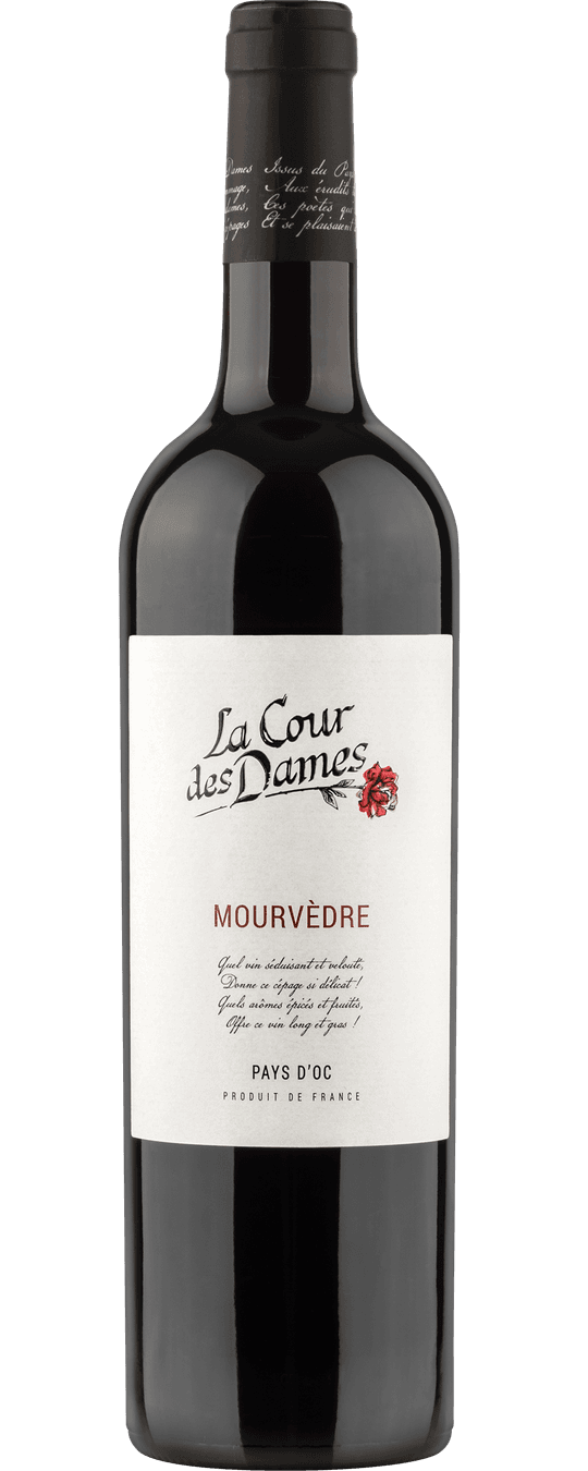 La Cour des Dames Mourvèdre IGP Pays d'Oc