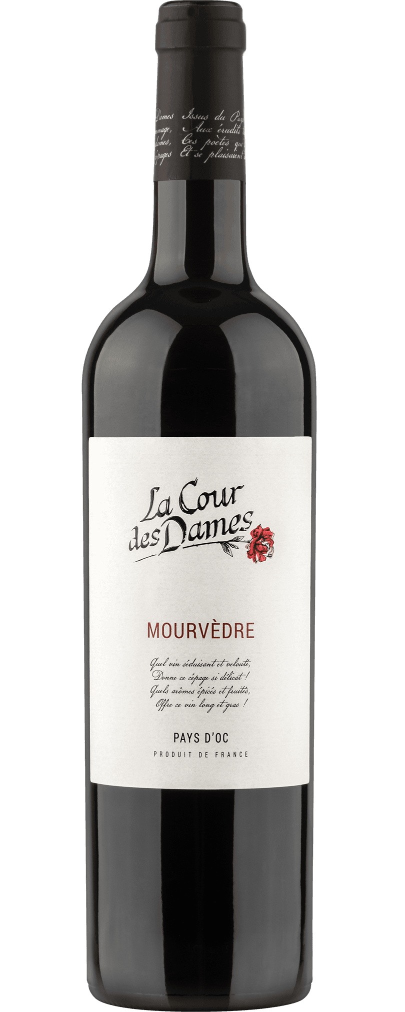 La Cour des Dames Mourvèdre IGP Pays d'Oc